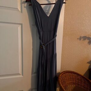 Long resort vacation cocktail lady lunch dress.  Very flattering S